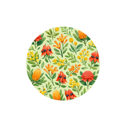 Bush Blooms Hug Patch compatible with Medtronic Guardian 4 CGM by Stick By Me